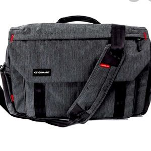 keysmart | Office | Keysmart Urban Union Hybrid Messenger Bag Ks359slt  Color Black Nwt | Poshmark